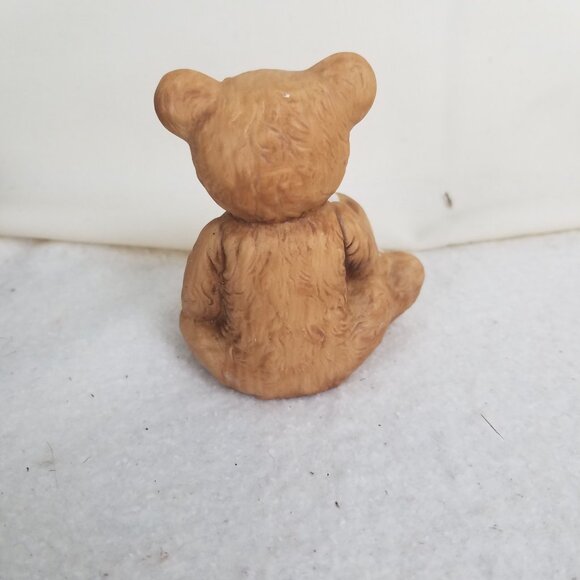 Teddy‎ Bear Christmas Figure Taiwan #5505 1980s HOMCO porcelain - Picture 3 of 6